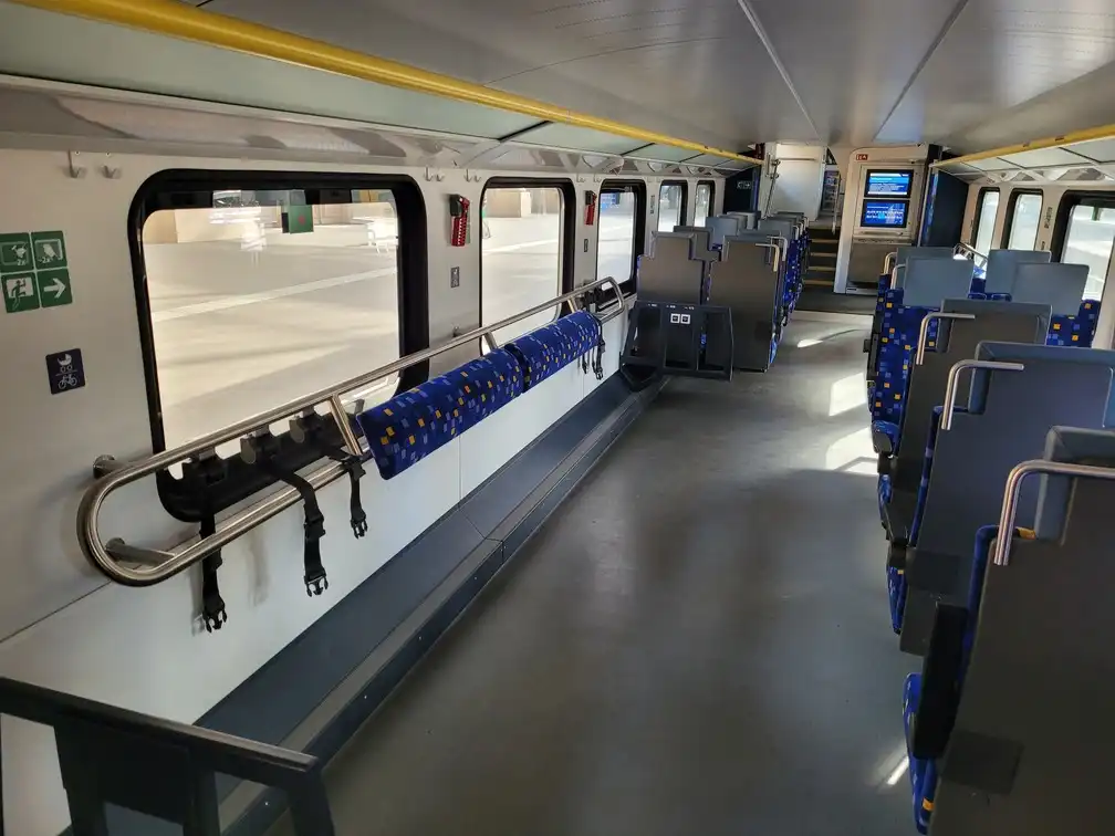 Space for bicycles and strollers