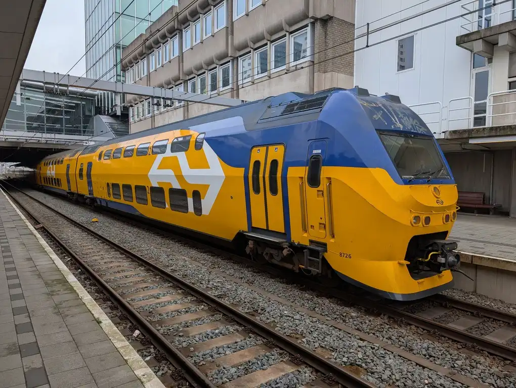 VIRM train on a platform