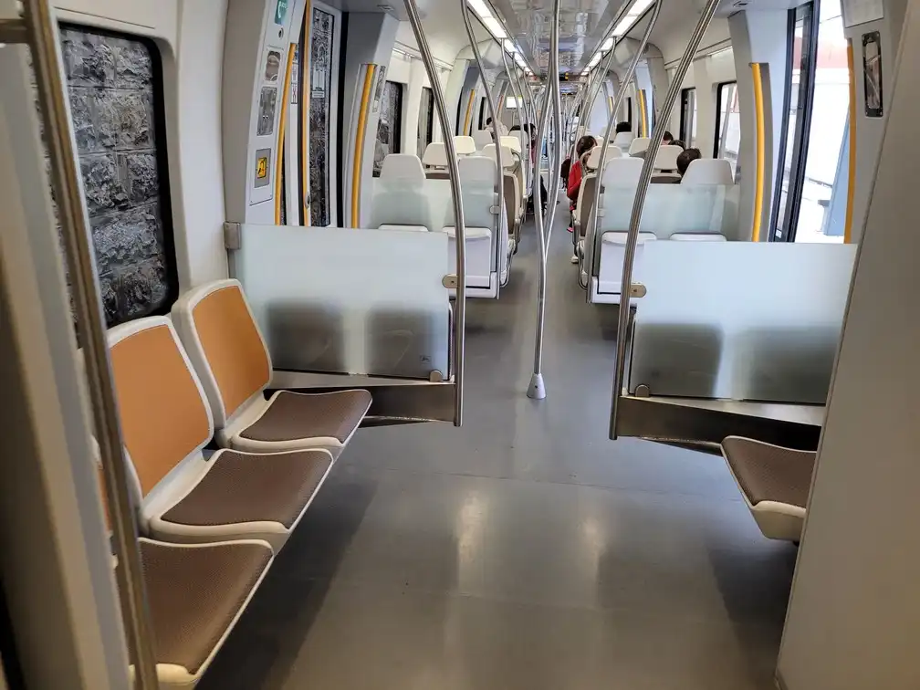 Seats in Euskotren